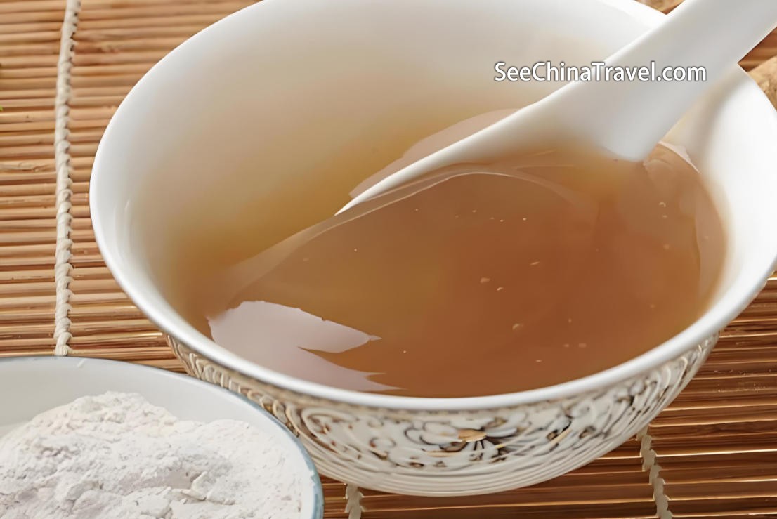 Kudzu root starch powder drink